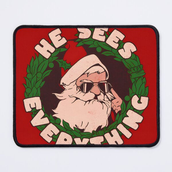 Item preview, Santa Sees Everything designed and sold by photonslayer.