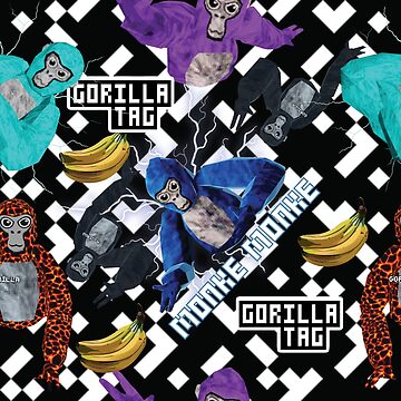 Aperçu de l'œuvre Produits dérivés VR pour joueurs de Gorilla Tag Pixel Monke de 7strikesquad