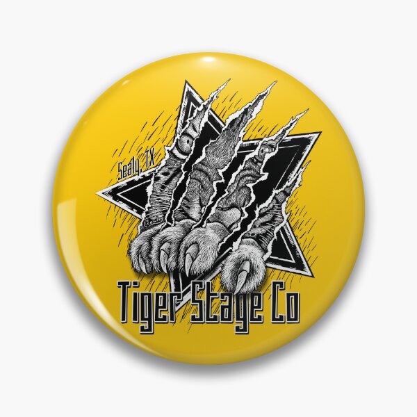 Item preview, Tiger Stage Co Ripped Tiger designed and sold by StevenCrawley.