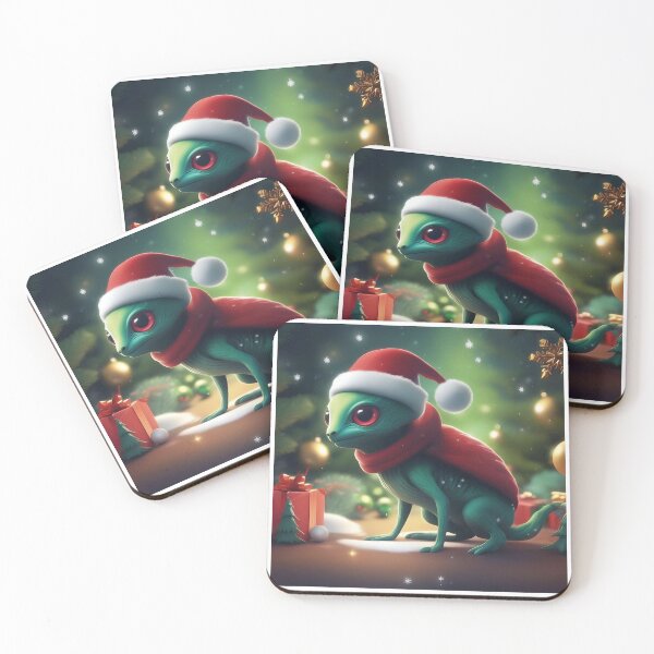 Item preview, MERRY CHRISTMAS - Christmas Alien designed and sold by ChezVirge.