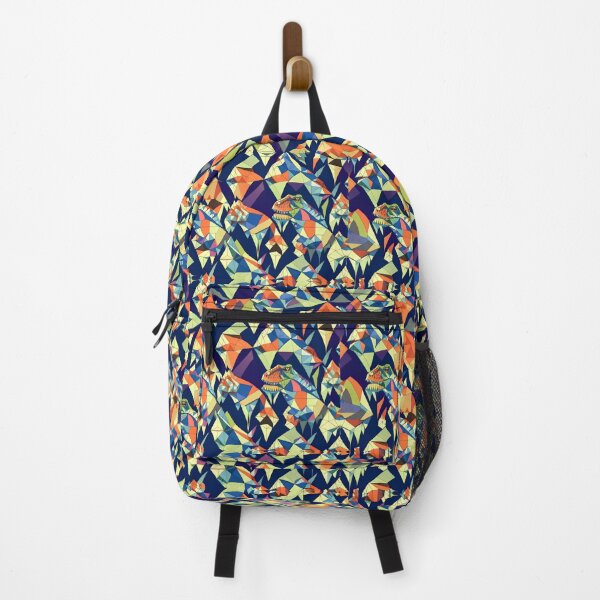 Item preview, Geometric Coloured Tyrannosaurus Rex Pattern designed and sold by Geonimalia.