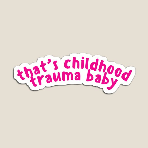 Item preview, Eso es un trauma infantil, bebé. designed and sold by OutbreakDesigns.