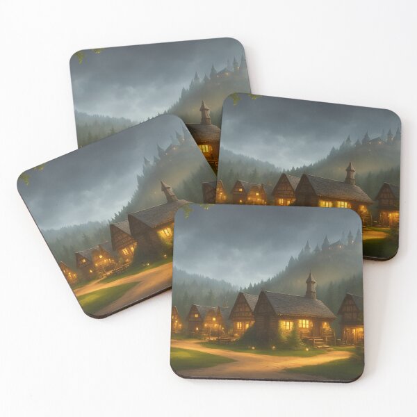 Item preview, Mediaval Fantasy Village designed and sold by kaposha4.