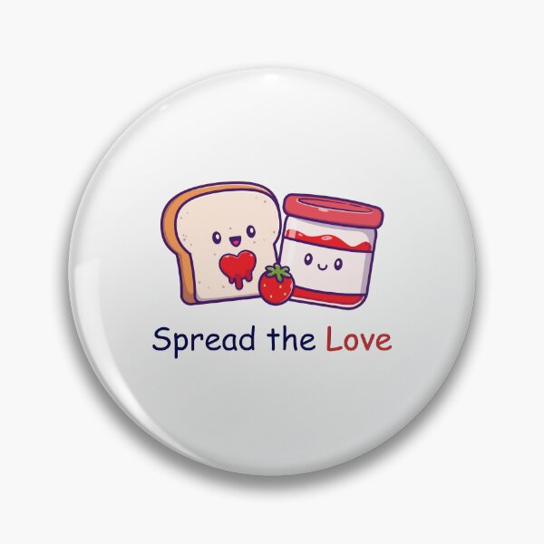 Item preview, Love pun- spread the love designed and sold by PurpleWay.