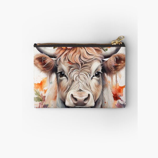 Item preview, Highland Cow Wild Spirit in Bloom designed and sold by Nalaxation.
