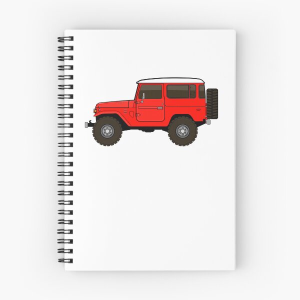 Item preview, fj40 Land Cruiser red designed and sold by -oddlyeven-.