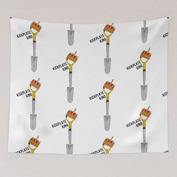 Item preview, Kickplate King Shovel designed and sold by Katlieidoscope.