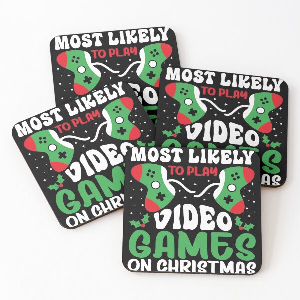 Item preview, Christmas Gamer : Most Likely to Play Video Games on Christmas t-shirt designed and sold by BeYourOwnHero.