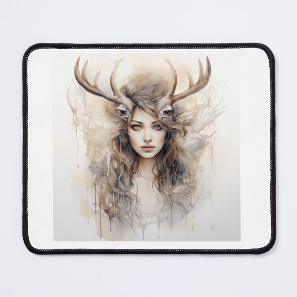 Item preview, Wild renne pretty women water paint design designed and sold by SmileshareShop.