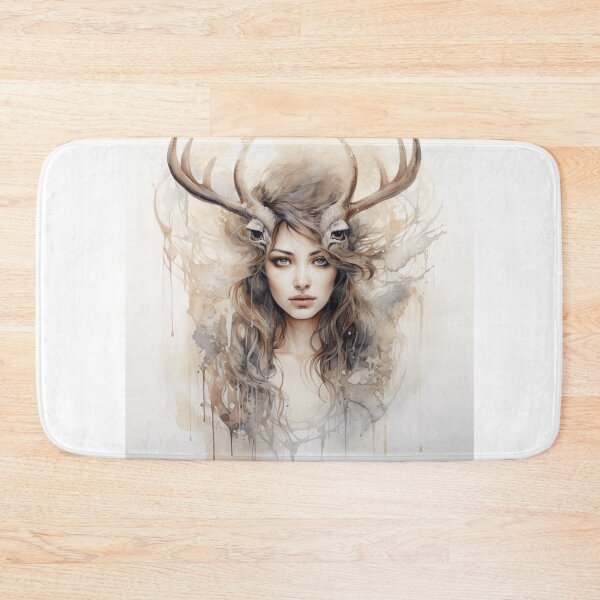 Item preview, Wild renne pretty women water paint design designed and sold by SmileshareShop.