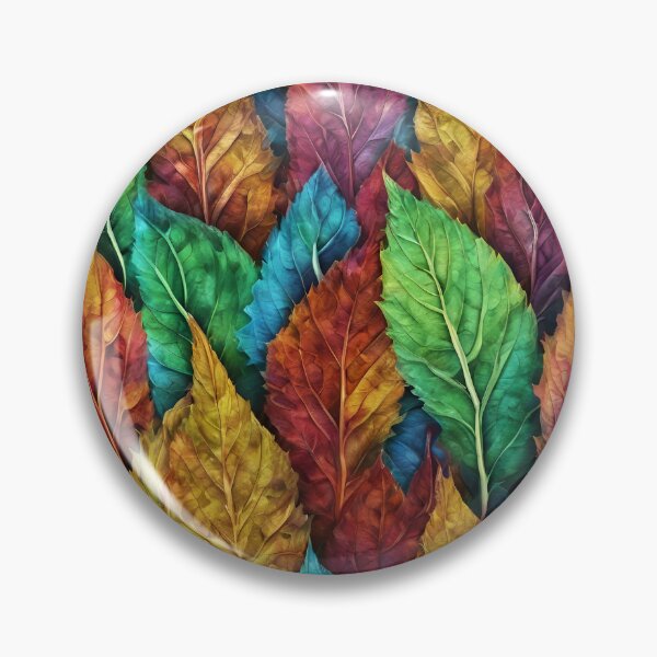 Item preview, Colorful Magical Leaf Pattern designed and sold by DigiDreamyArt.