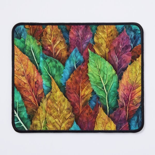 Item preview, Colorful Magical Leaf Pattern designed and sold by DigiDreamyArt.