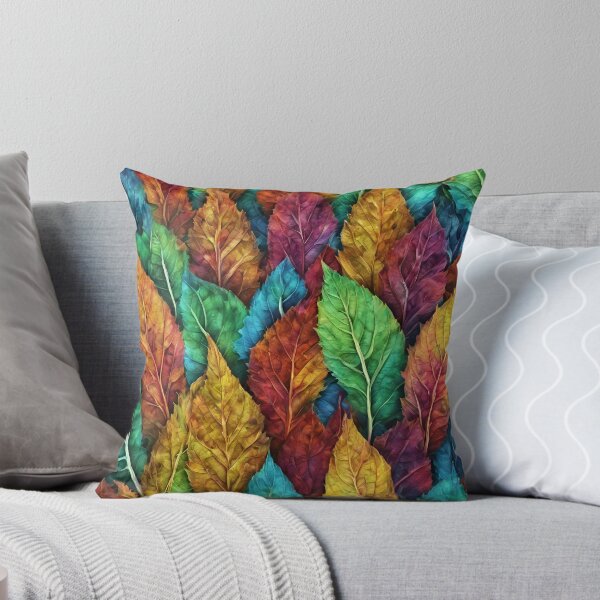 Item preview, Colorful Magical Leaf Pattern designed and sold by DigiDreamyArt.