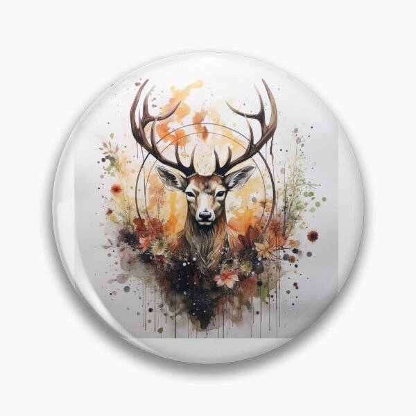 Item preview, Wild renne pretty water paint design designed and sold by SmileshareShop.
