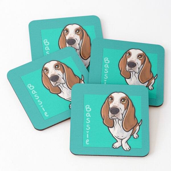 Item preview, Bassie Basset Hound designed and sold by jastinamor.