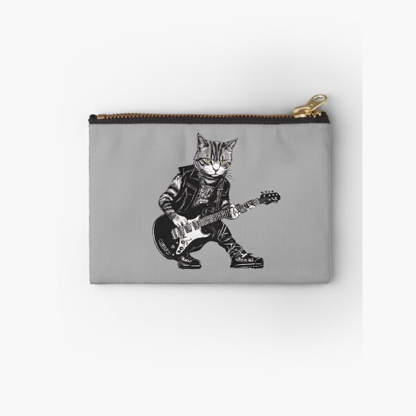Item preview, ROCK GUITARIST CAT 2 – rock cat - heavy metal cat - guitarist cat designed and sold by Musicians-world.