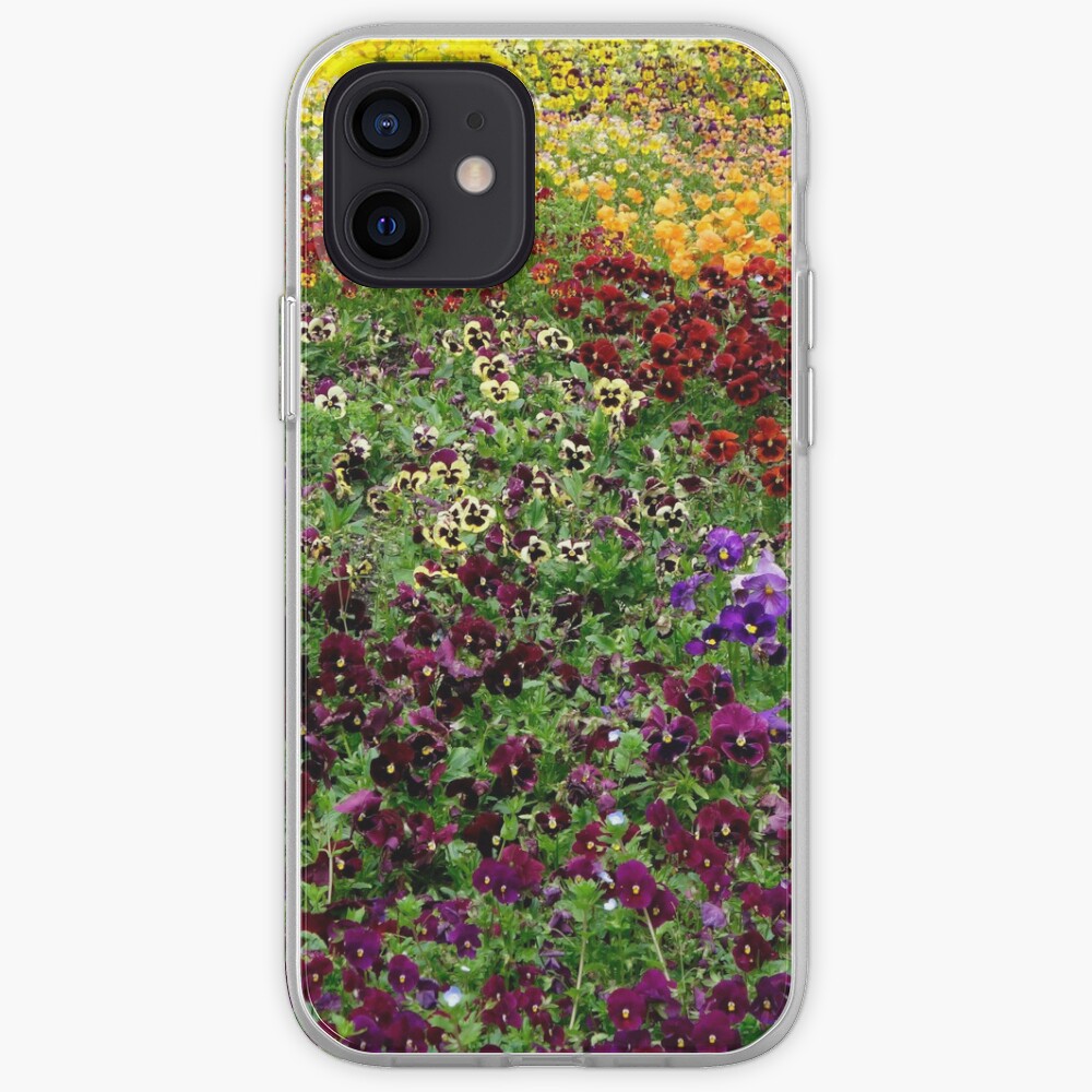 Pansy Garden iPhone Case & Cover