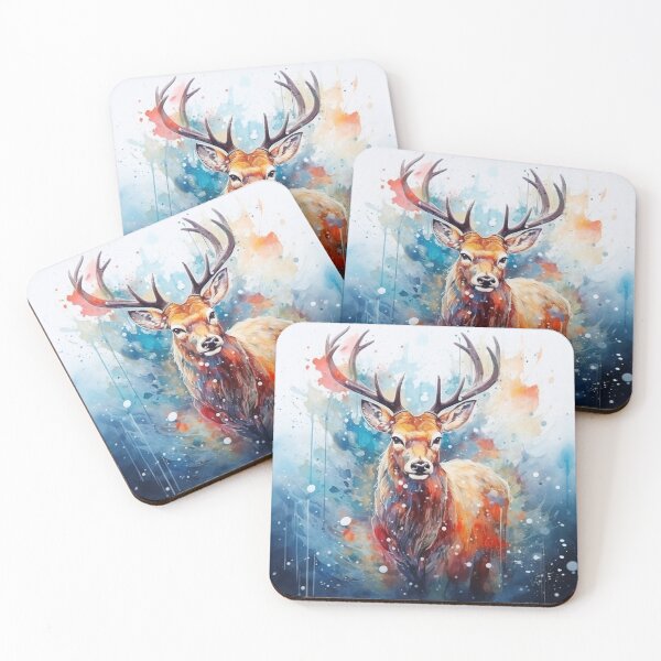 Item preview, Wild renne pretty water paint design designed and sold by SmileshareShop.
