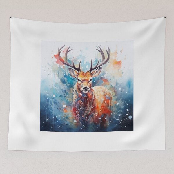 Item preview, Wild renne pretty water paint design designed and sold by SmileshareShop.