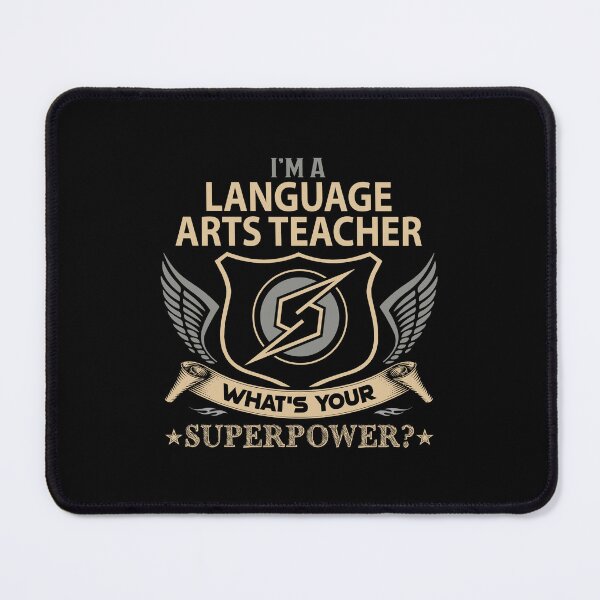 Item preview, Language Arts Teacher - Superpower designed and sold by alphatinost.