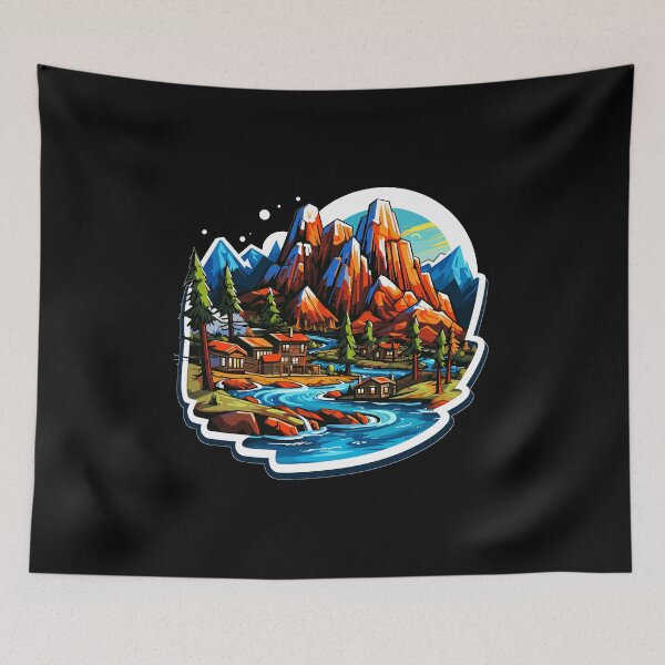 Item preview, Landscape - Illustration designed and sold by MrERNST.
