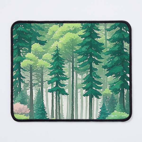Item preview, Magical coniferous forest designed and sold by Minpadesign.