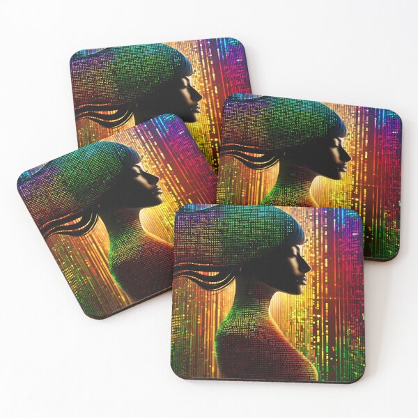 Item preview, Vibrant Code: The Chromatic Revolution of Digital Art through Spectral Binaries designed and sold by Artedig.