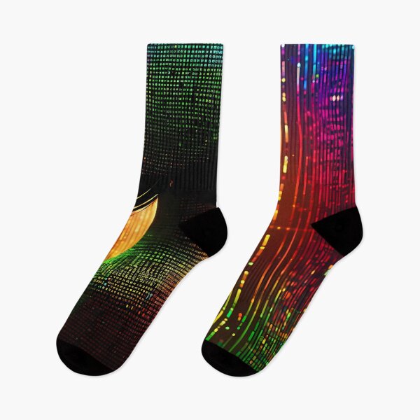 Item preview, Vibrant Code: The Chromatic Revolution of Digital Art through Spectral Binaries designed and sold by Artedig.
