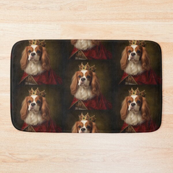 Item preview, Cavalier King Charles Spaniel Queen or King. Dog with Crown designed and sold by salarkoshop.