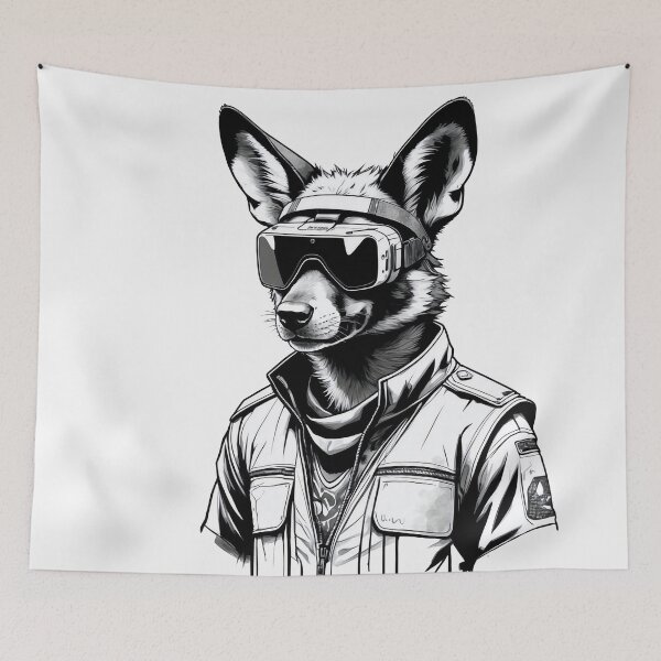 Item preview, Endangered Animals, African Wild Dog: Able designed and sold by KnoClothingCo.