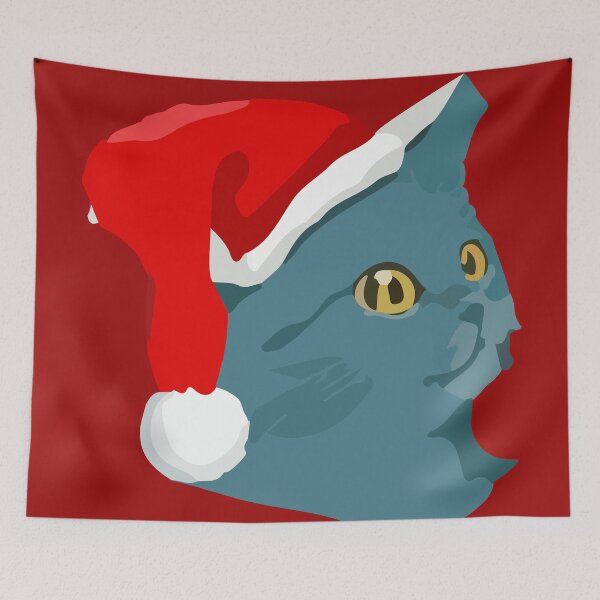 Aperçu de l'œuvre Chaton de Noël créée et vendue par Asotshop.