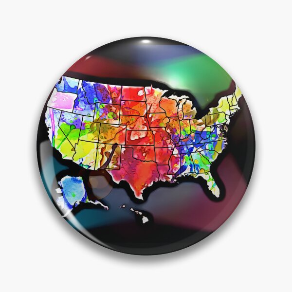 Item preview, US Map Lights designed and sold by Daniel Janda.