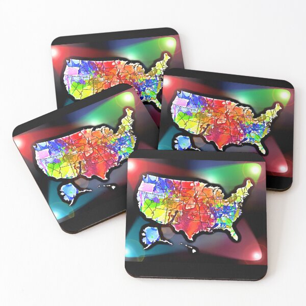 Item preview, US Map Lights designed and sold by Daniel Janda.