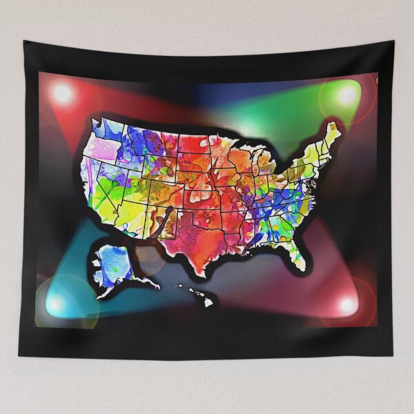 Item preview, US Map Lights designed and sold by Daniel Janda.