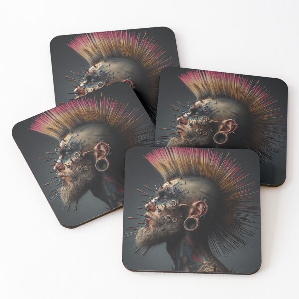 Item preview, Punk Mohican and  Mohawk      designed and sold by AiPoliviosArt.