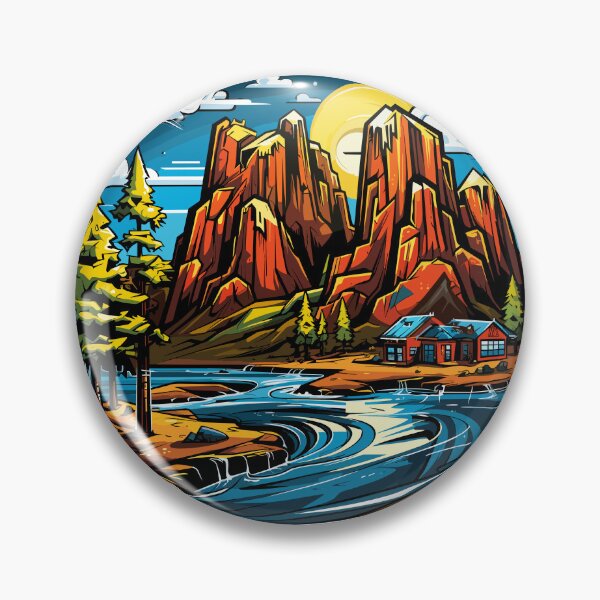 Item preview, Landscape - Illustration designed and sold by MrERNST.