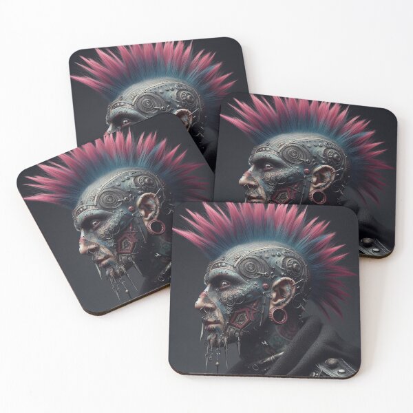 Item preview,     Punk  Mohican and  Mohawk  designed and sold by AiPoliviosArt.