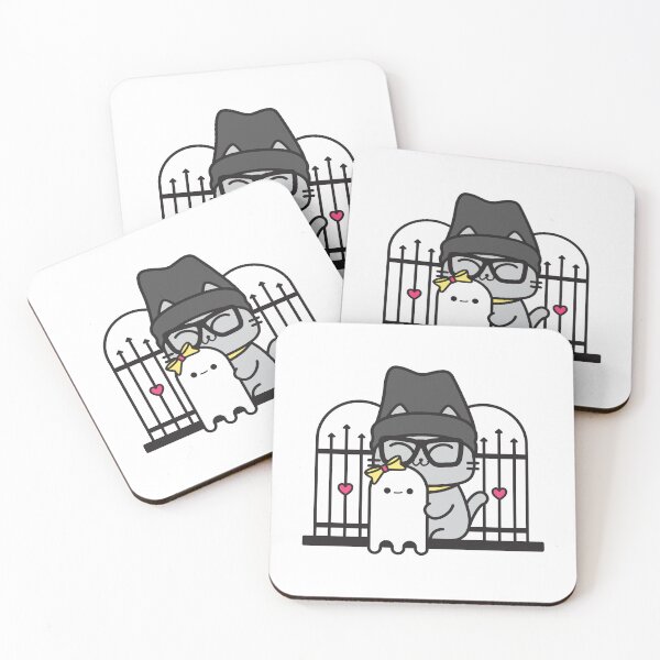 Item preview, Ghost Adventure Cat designed and sold by plattercat.