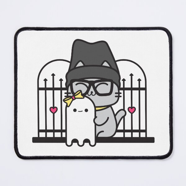 Item preview, Ghost Adventure Cat designed and sold by plattercat.