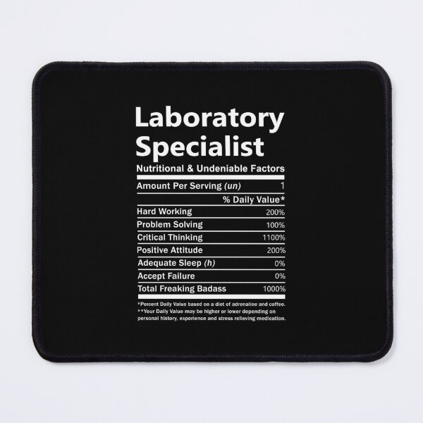 Item preview, Laboratory Specialist - Nutritional And Undeniable Factors designed and sold by alphatinost.