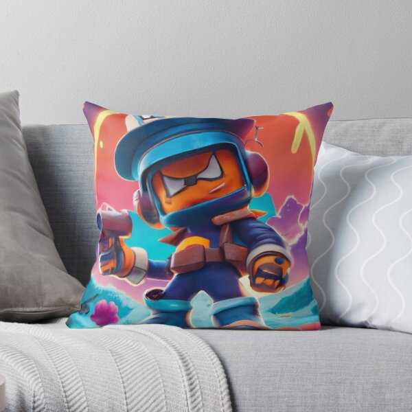 Brawl Stars Pillows Cushions for Sale Redbubble