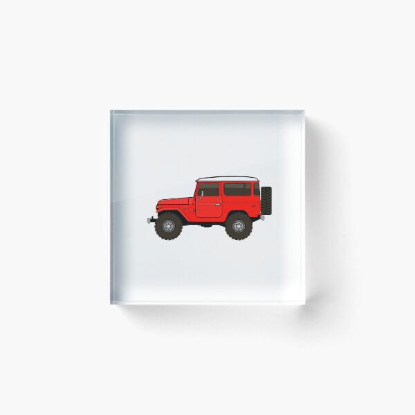 Item preview, fj40 Land Cruiser red designed and sold by -oddlyeven-.