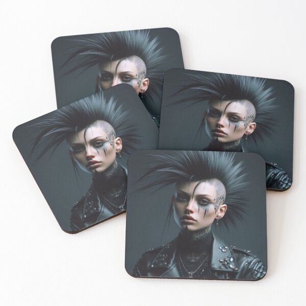 Item preview, Punk Mohican and   Mohawk      designed and sold by AiPoliviosArt.