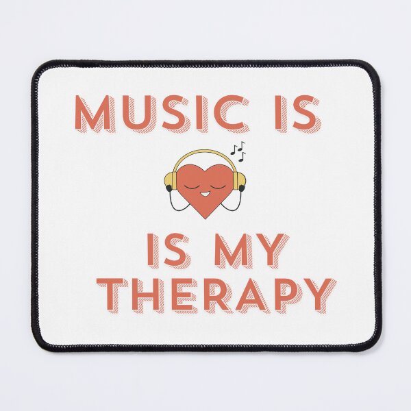 Item preview, Music is my therapy designed and sold by fadouades.
