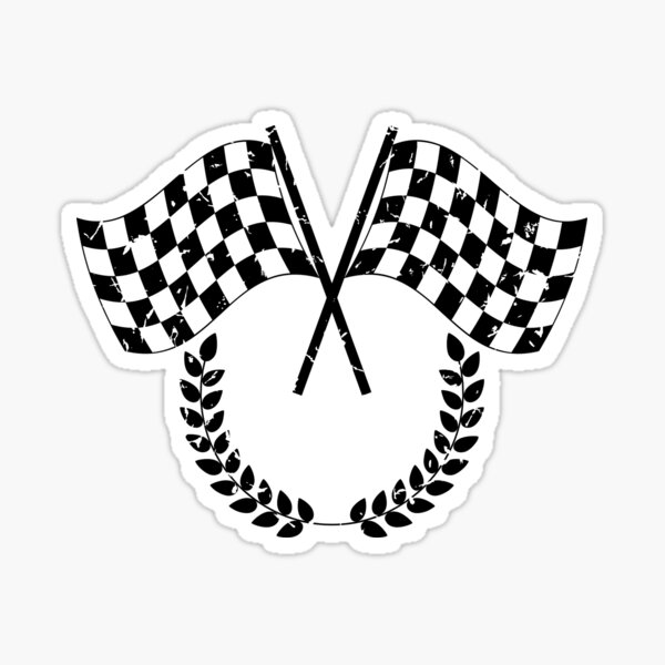 Artikel-Vorschau von Rennwagen mit karierter Flagge, designt und verkauft von Islanr.