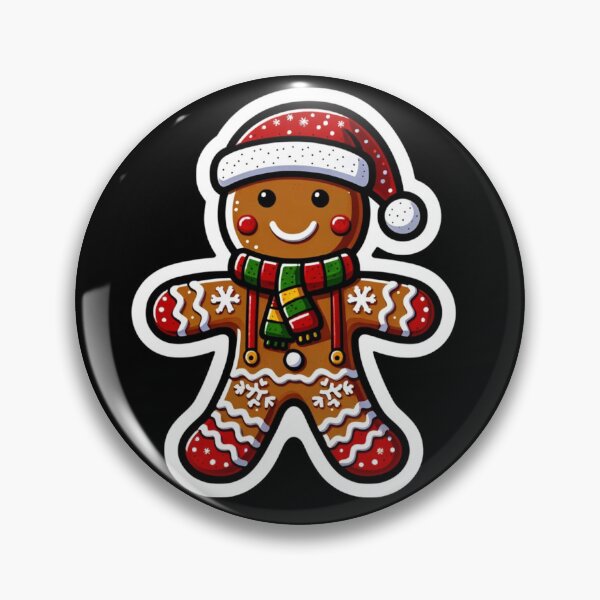 Item preview, Joyful Gingerbread Christmas Hero designed and sold by ArtFeverShop.