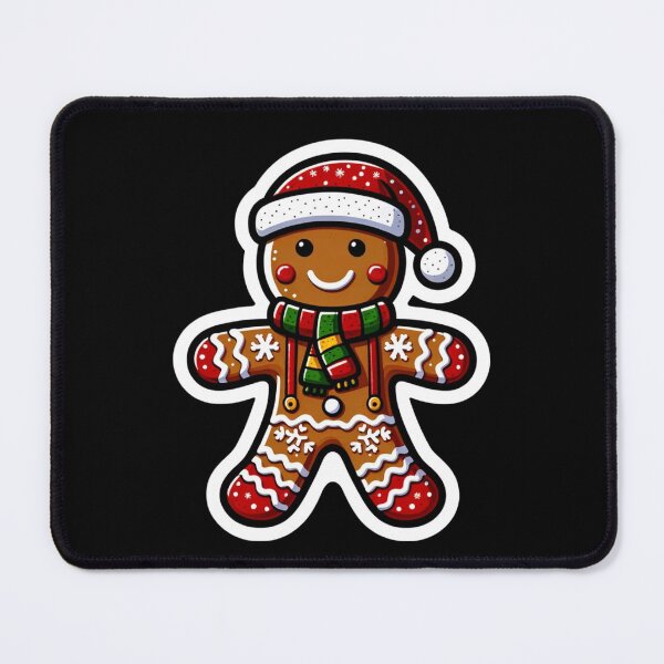 Item preview, Joyful Gingerbread Christmas Hero designed and sold by ArtFeverShop.