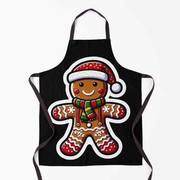 Item preview, Joyful Gingerbread Christmas Hero designed and sold by ArtFeverShop.