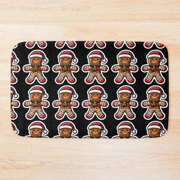 Item preview, Joyful Gingerbread Christmas Hero designed and sold by ArtFeverShop.