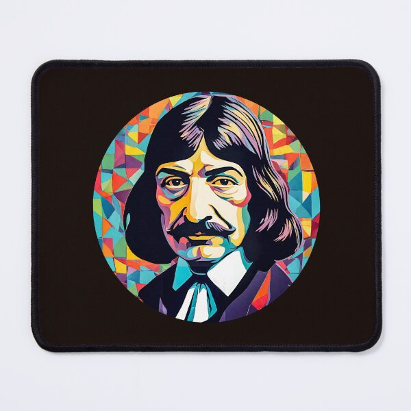 Item preview,  Rene Descartes, Colorful Artwork designed and sold by Cyrensea.